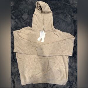 Elwood Beige Hooded Knit Sweater ❤️ Unisex Oversized